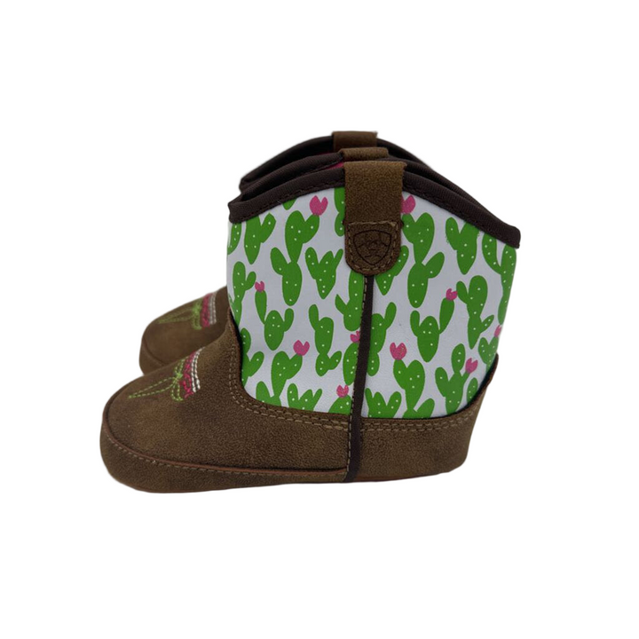 Slip on Cowboy Boots/Cactus