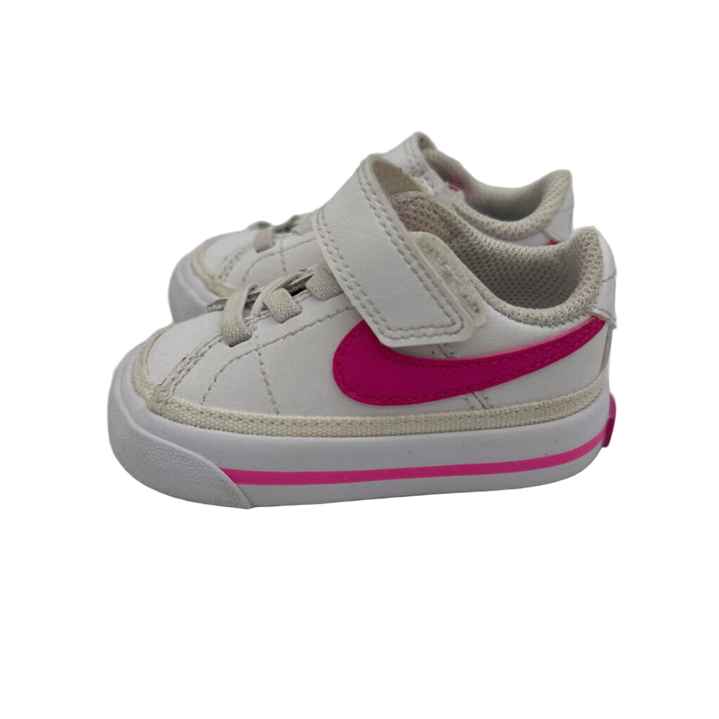 Elastic Lace Tennis Shoes/Velcro Strap