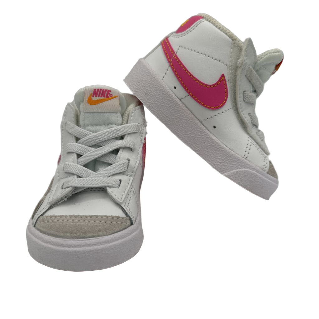 Elastic Lace High Top Sneakers