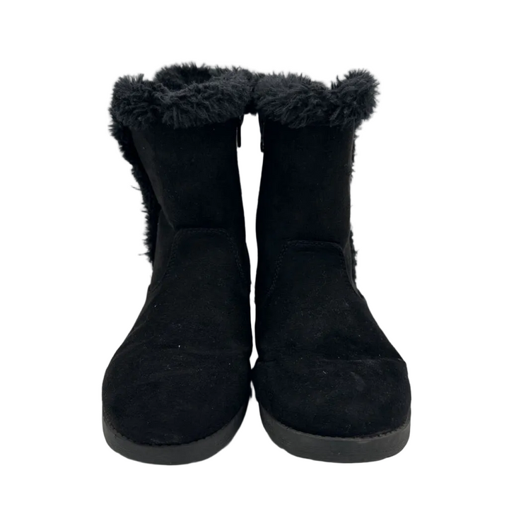 Slip on Boots/Faux Fur