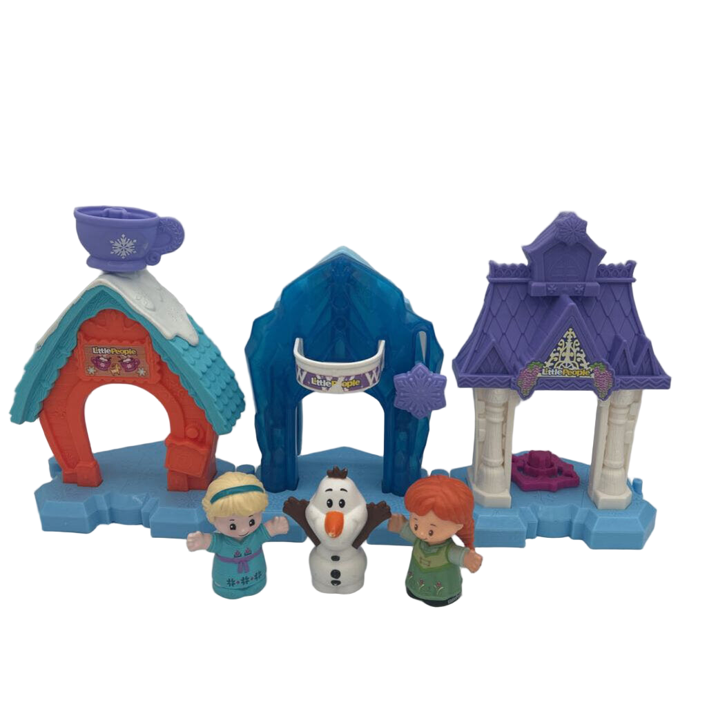 Frozen Snowflake Village