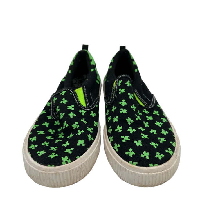 Slip On Sneakers / Minecraft Pattern