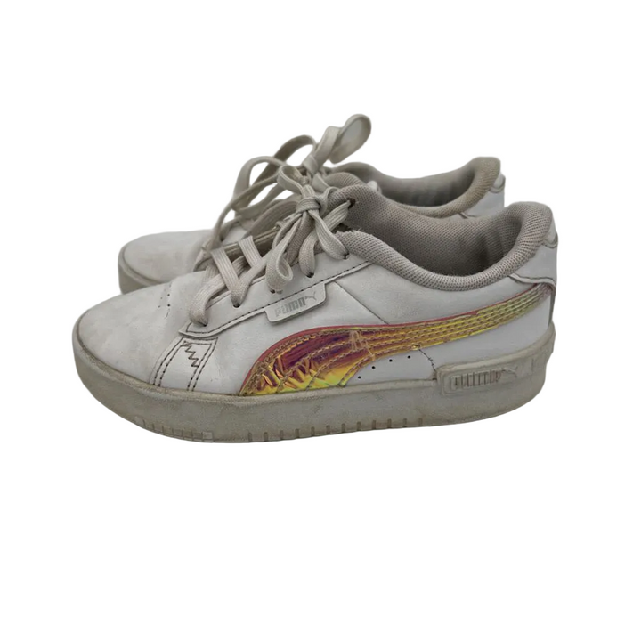 Lace Up Leather Tennis