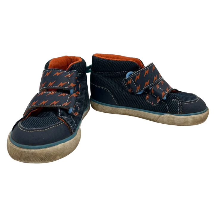 High Top Sneakers/Velcro Straps