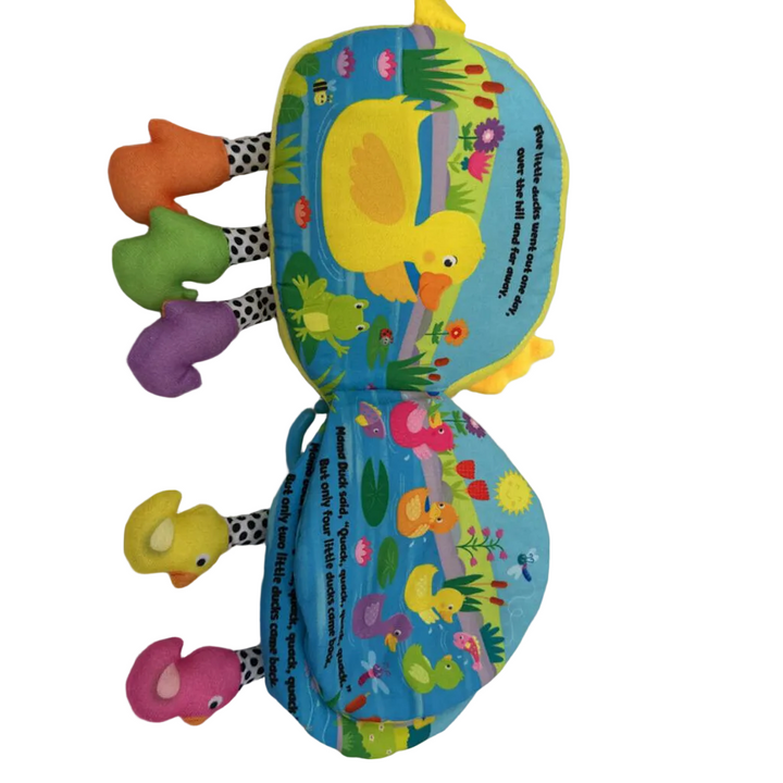 Five Little Ducks Plush Book