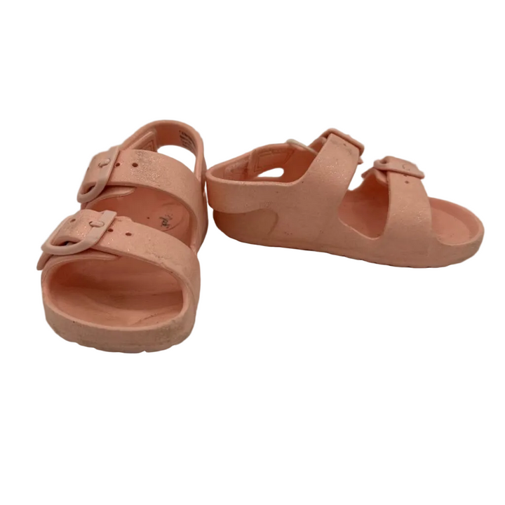 Velcro Strap Sandals/Gliiter