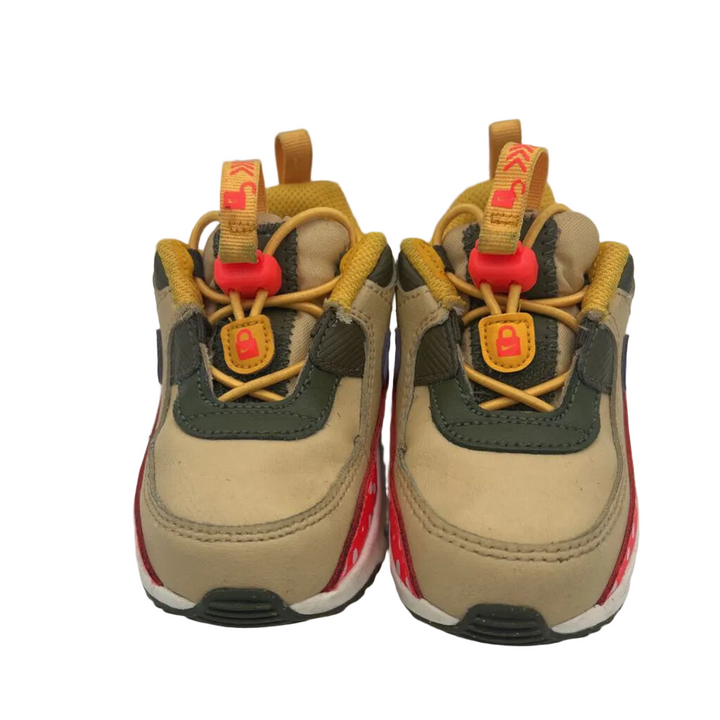 Elastic Lace Tennis Shoes/Polk-a-Dot/Air Sole