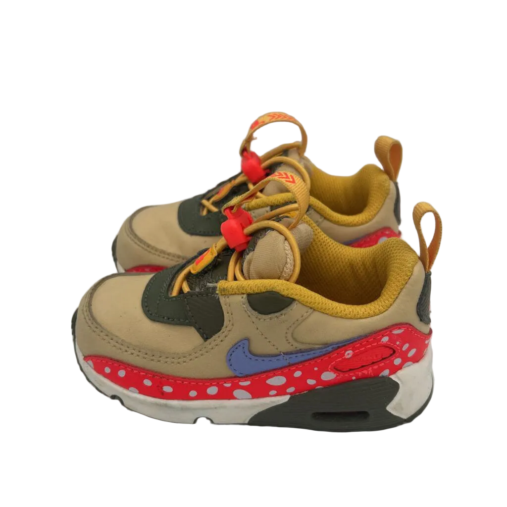 Elastic Lace Tennis Shoes/Polk-a-Dot/Air Sole