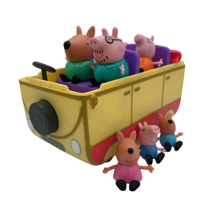 Peppa Pig Beach Van + Figurine