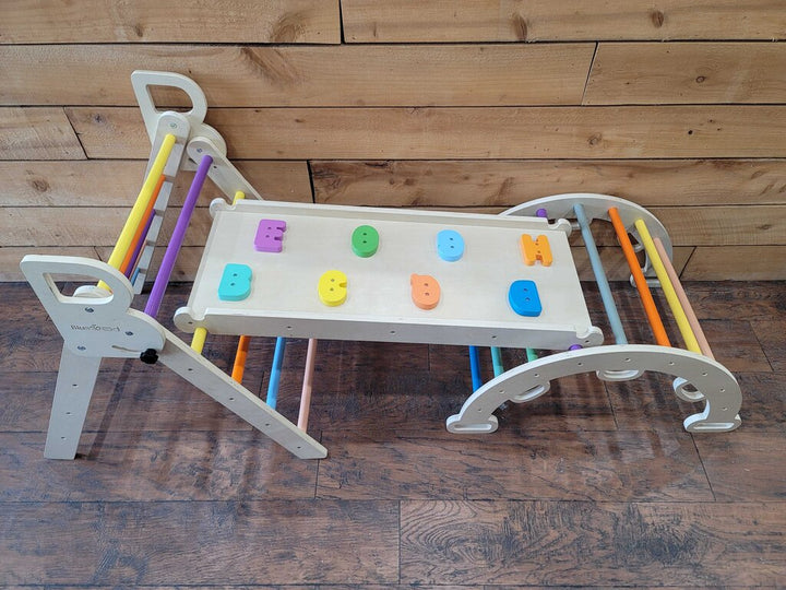 Classic Pikler Triangle Set/Rainbow