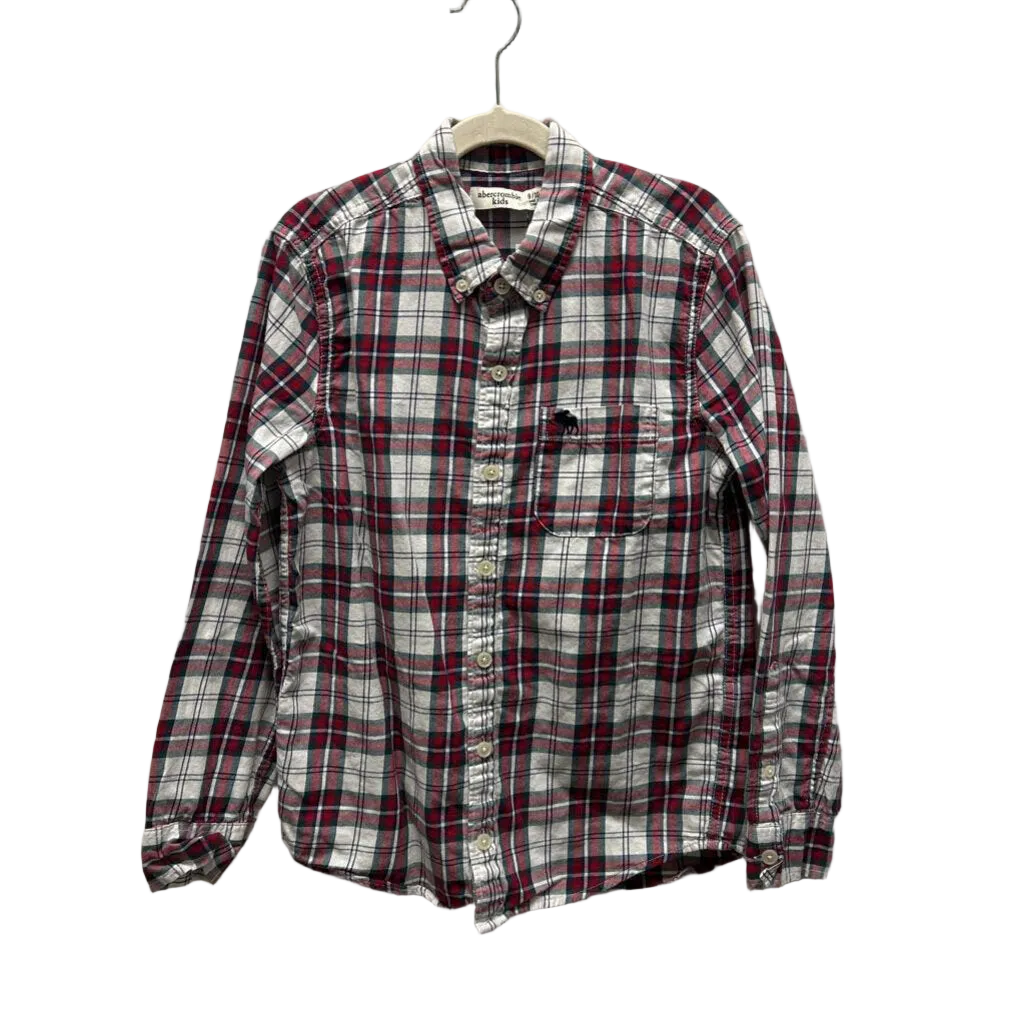 LS Plaid Button Down