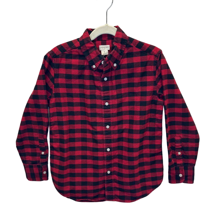 LS Plaid Button Down
