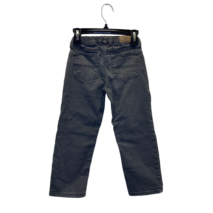 Adjustable Waist Denim Pants