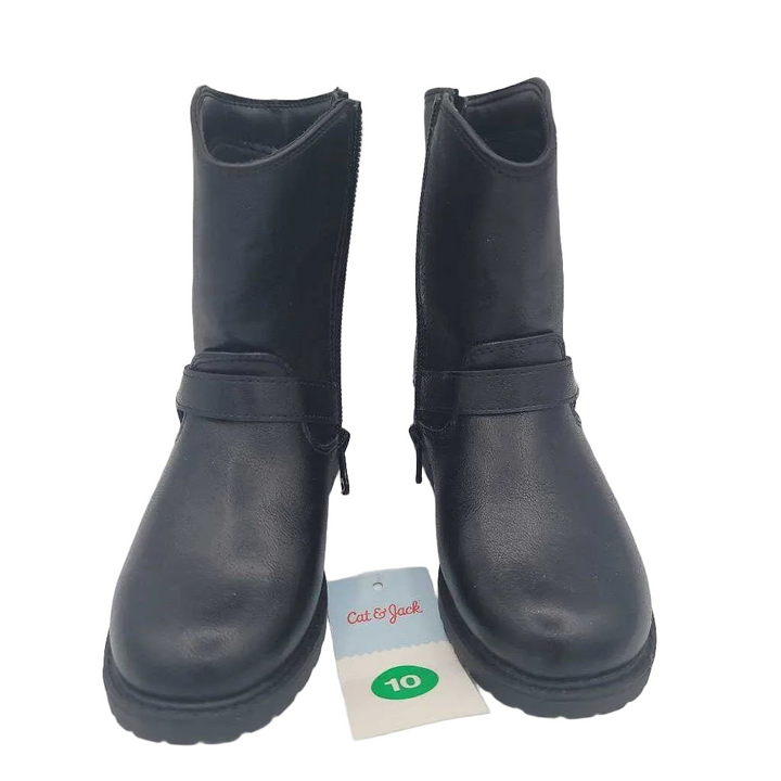 Calf Boots/Zipper Buckle