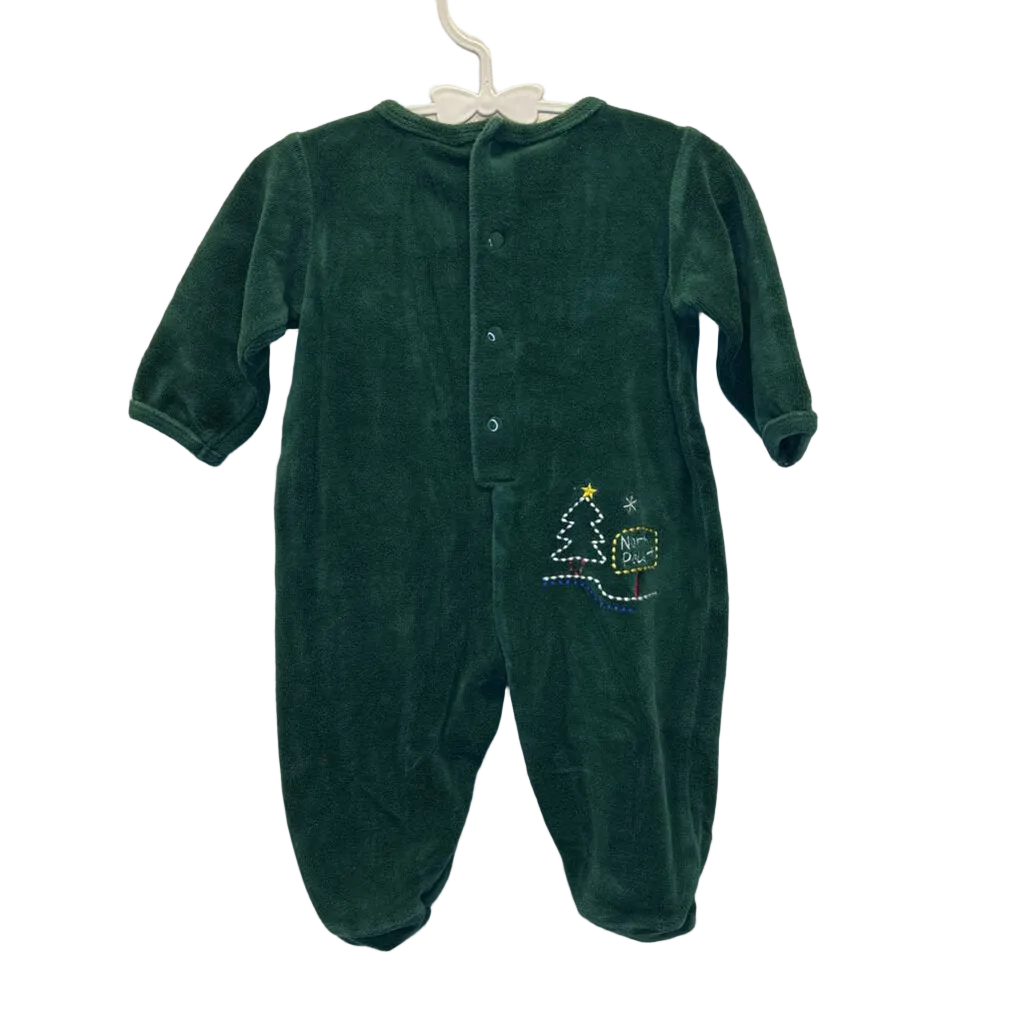 LS Footed Onesie / Reindeer