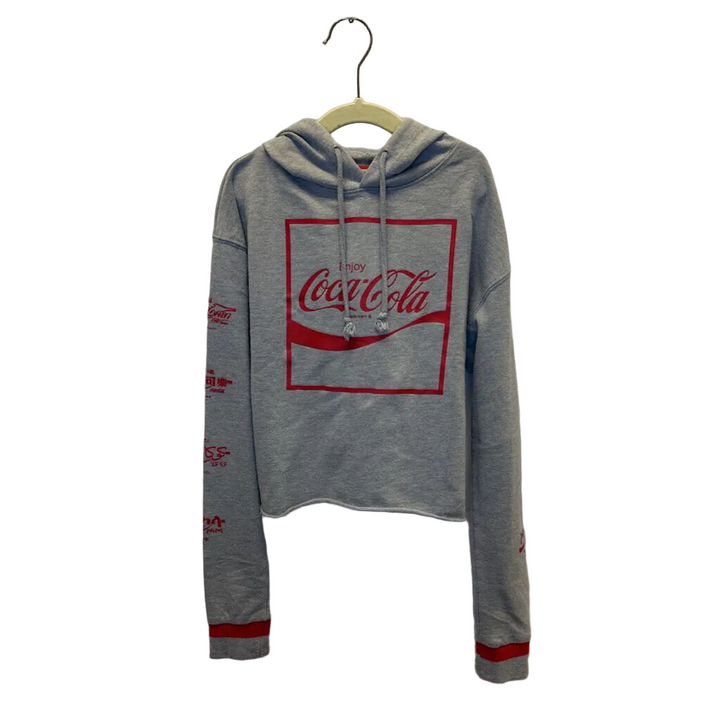 Cropped Hoodie / Coca-Cola
