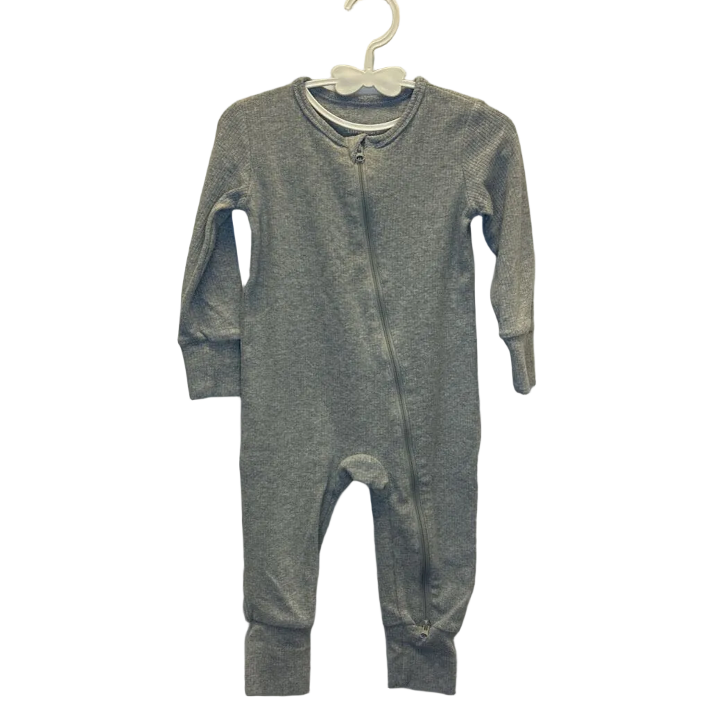 Convertible Onesie Zipper/Ribbed