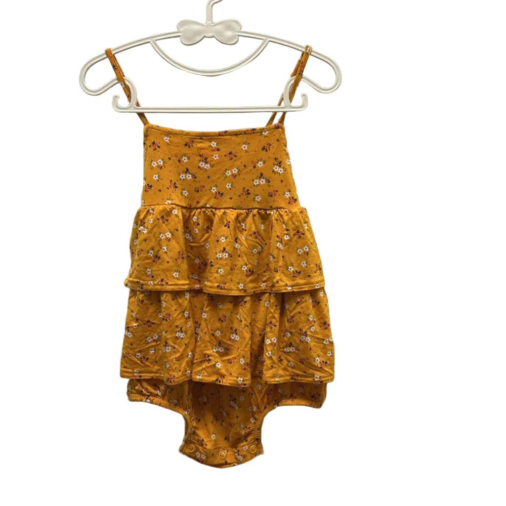 Spaghetti Strap Onesie / Flowers