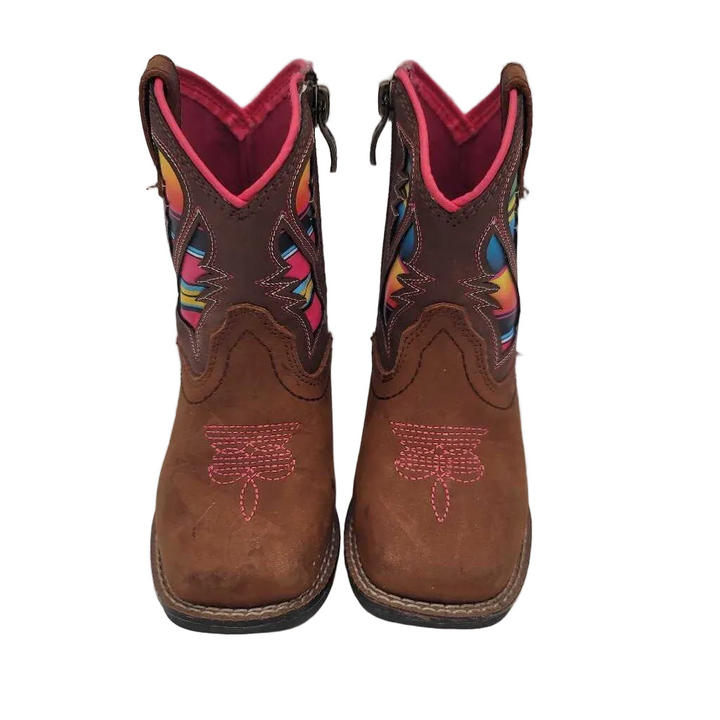 Cowgirl Boots / Rainbow Design