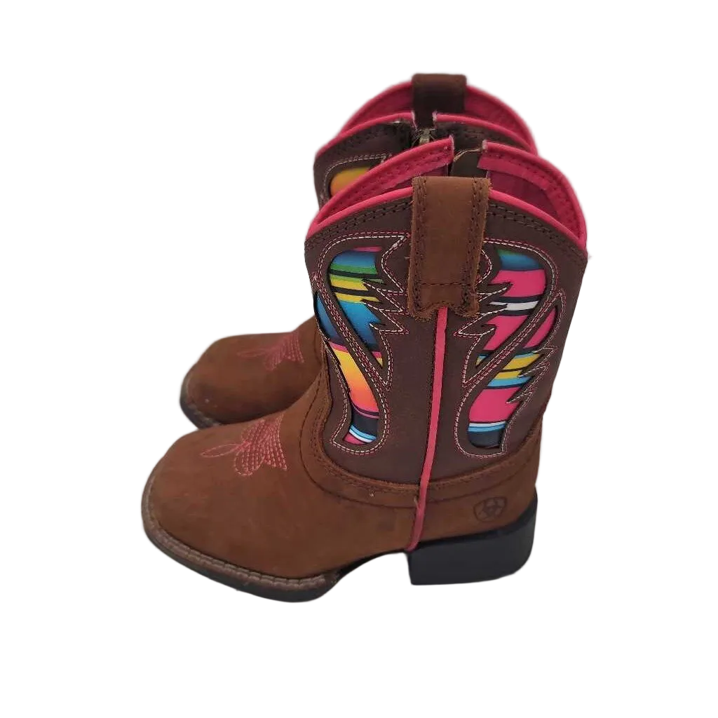 Cowgirl Boots / Rainbow Design