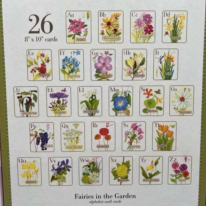 Fairies in the Garden Alphabet Cards