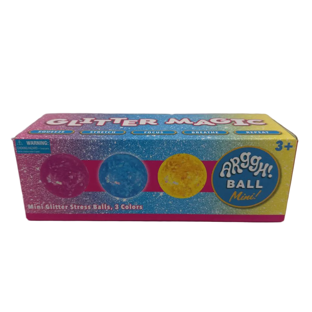 Glitter Magic Stress Balls Set 3