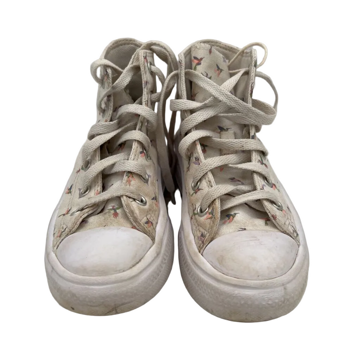 Lace Up Sneakers/Birds