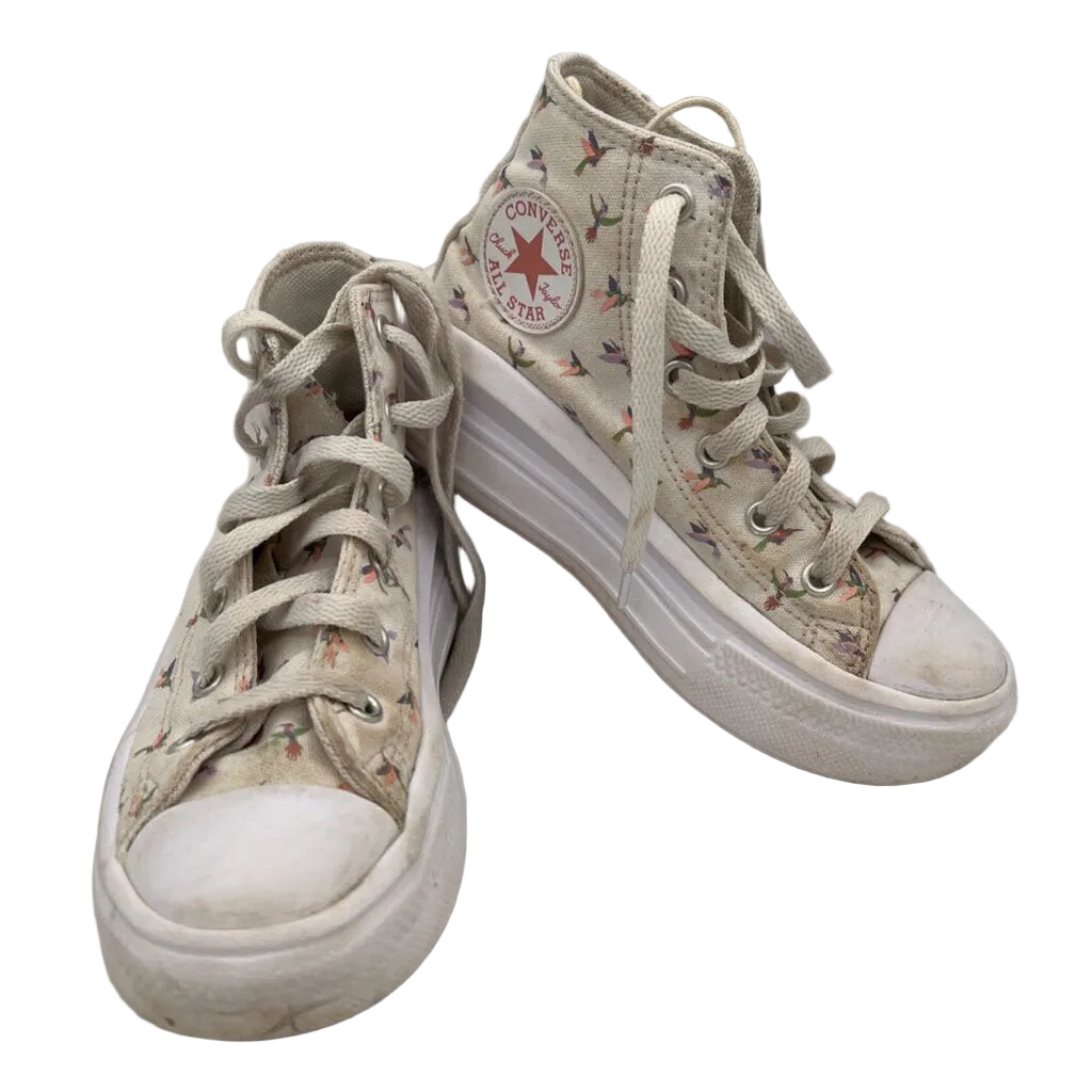 Lace Up Sneakers/Birds