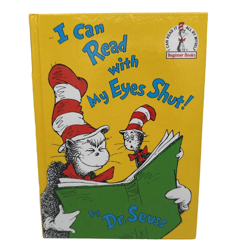 I can Read with my Eyes Shut!
