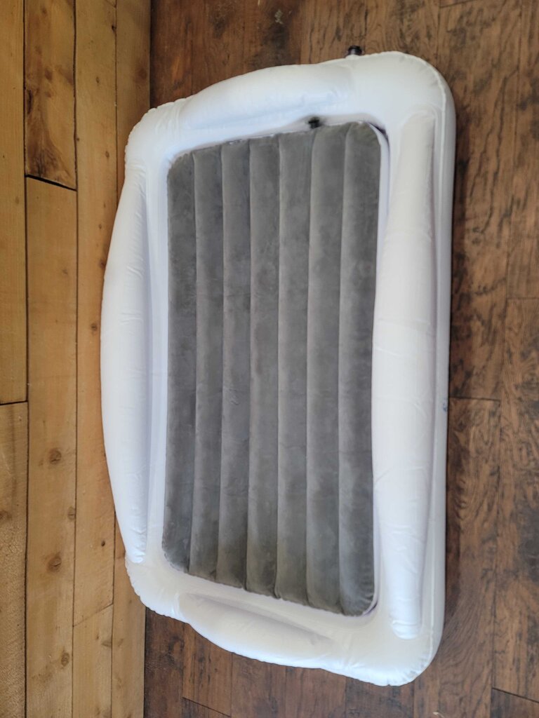 Inflatable Toddler Travel Bed with Safety Bumpers