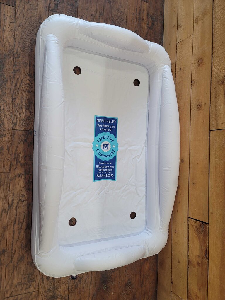 Inflatable Toddler Travel Bed with Safety Bumpers