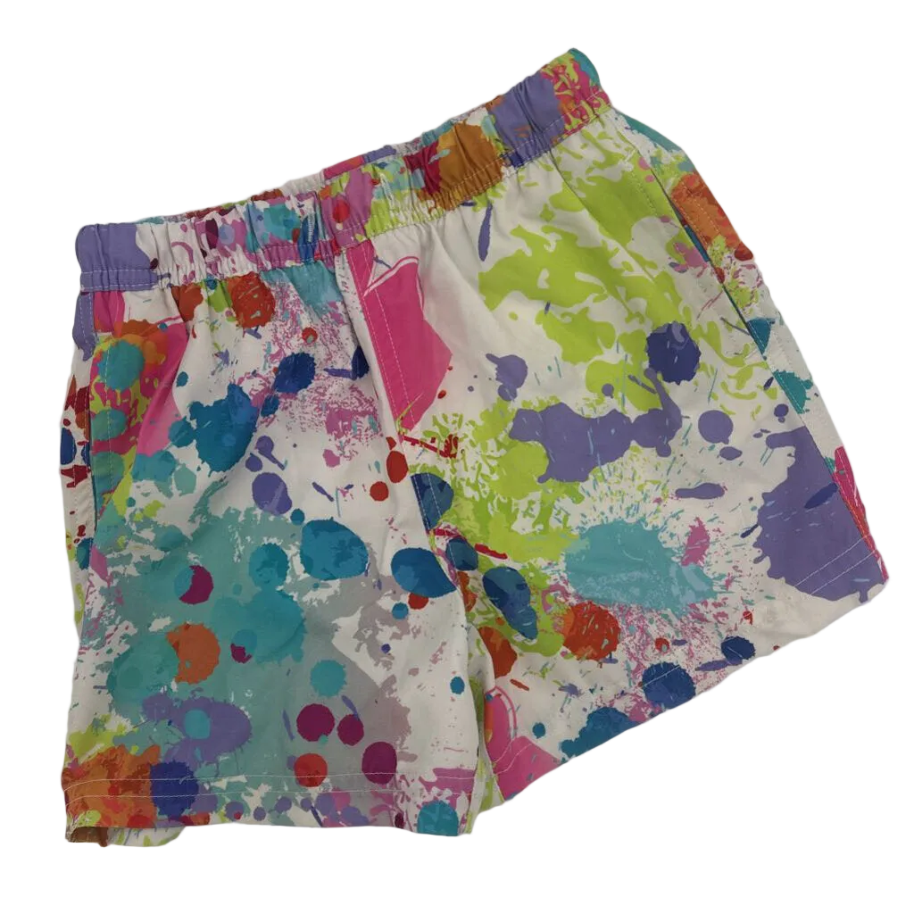 Swim Trunks / Splatter Pattern