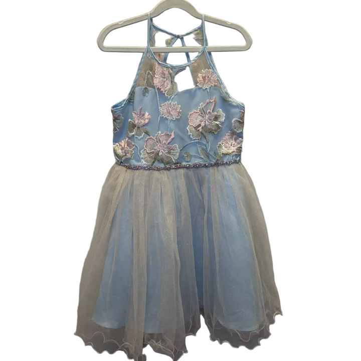 Tank Top Dress/Tulle/Floral/Sparkle