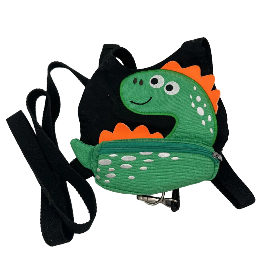 Dinosaur Leash Backpack