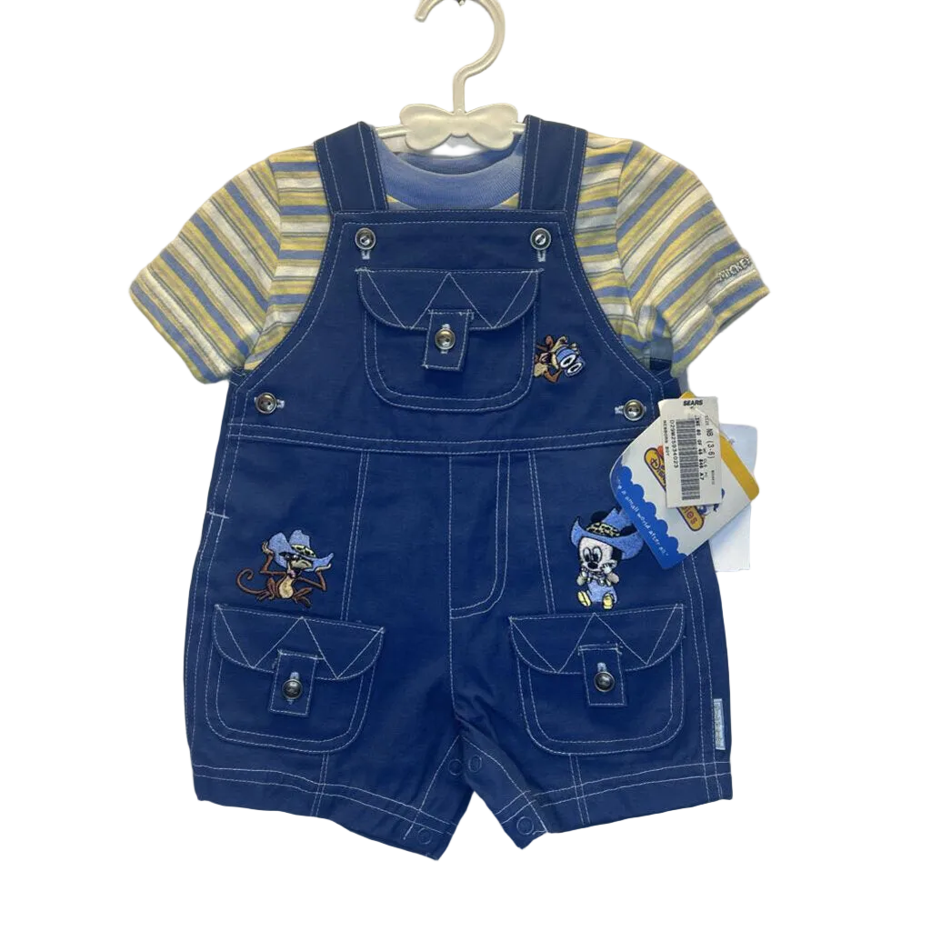 SS T-shirt Overall Set