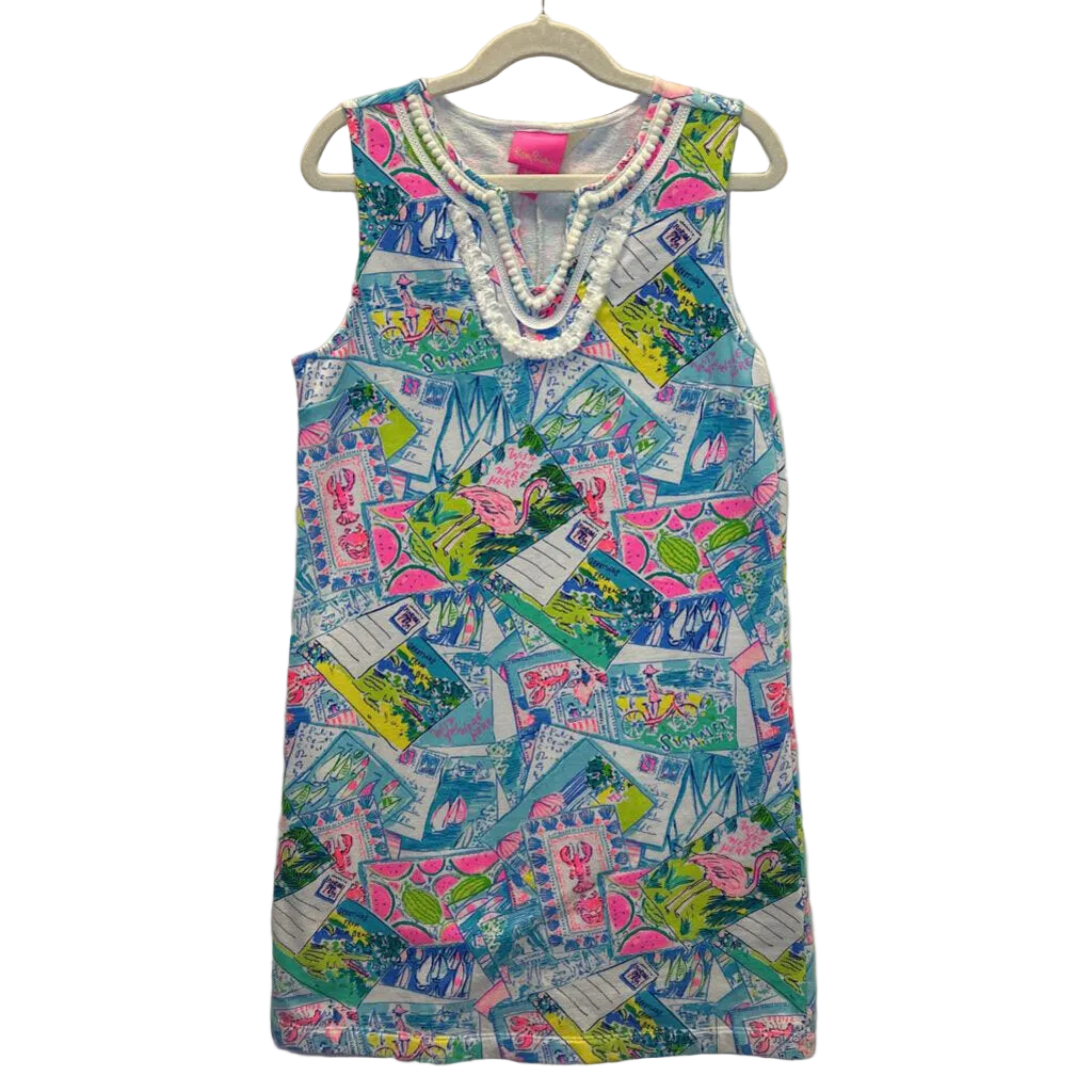 Sleeveless Floral Dress