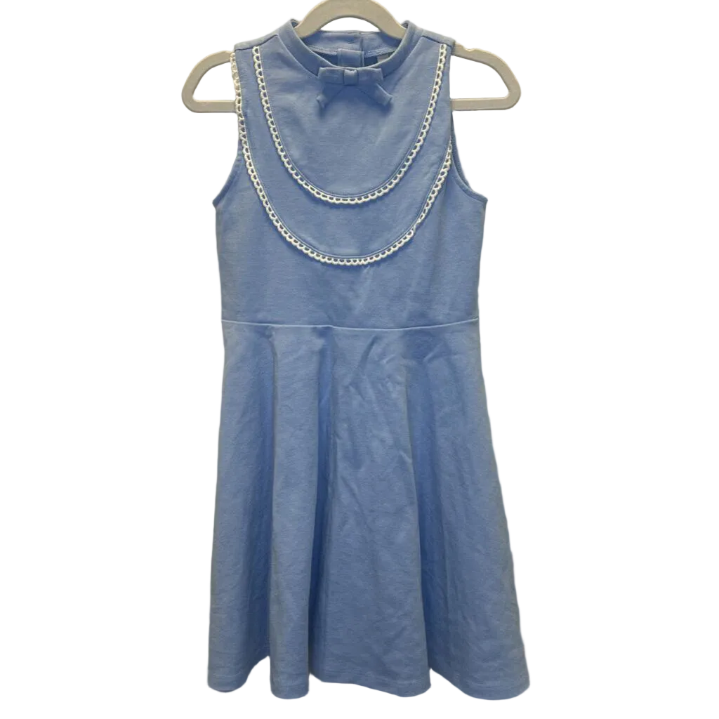 Sleeveless High Neck Dress/Bow