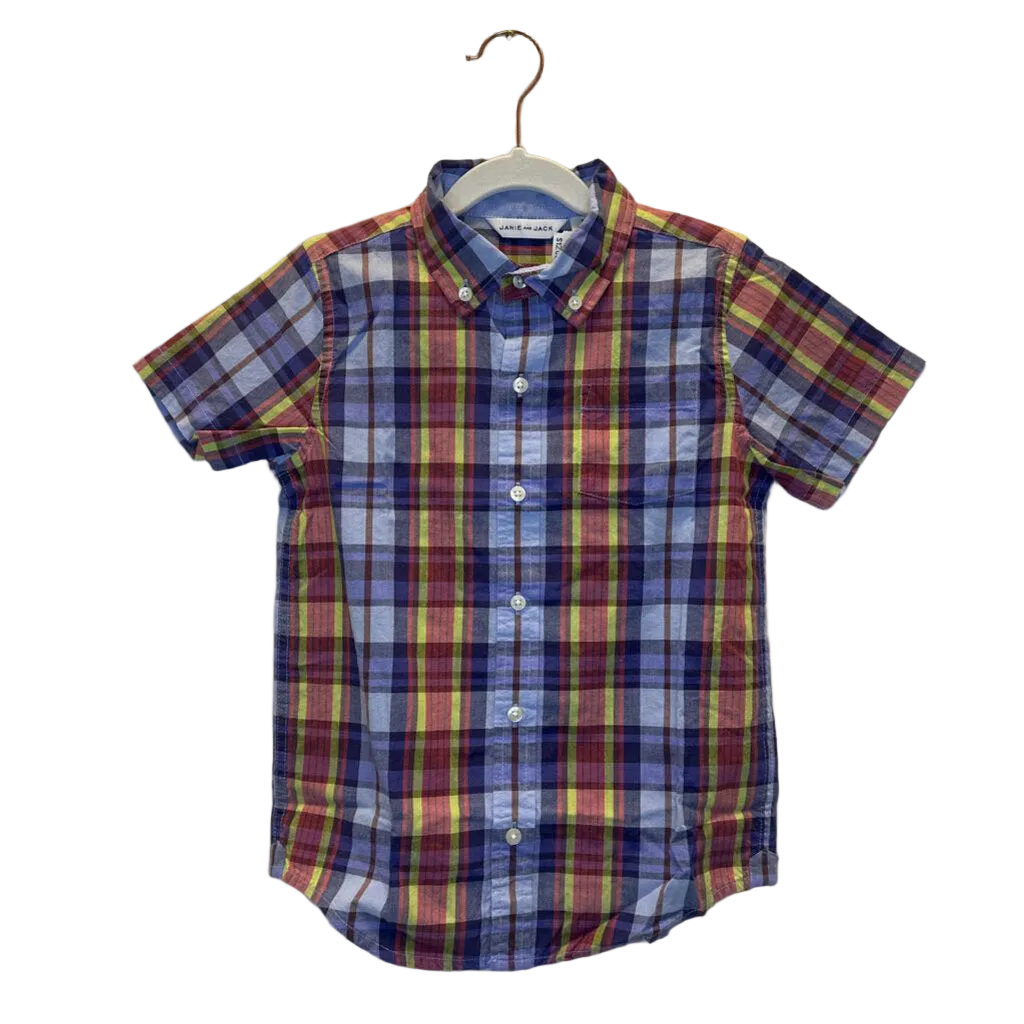 SS Collared Shirt / Plaid