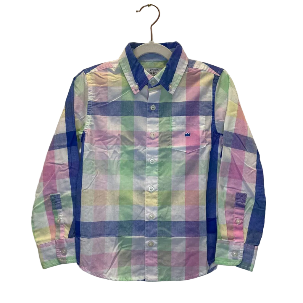 LS Collared Shirt / Plaid
