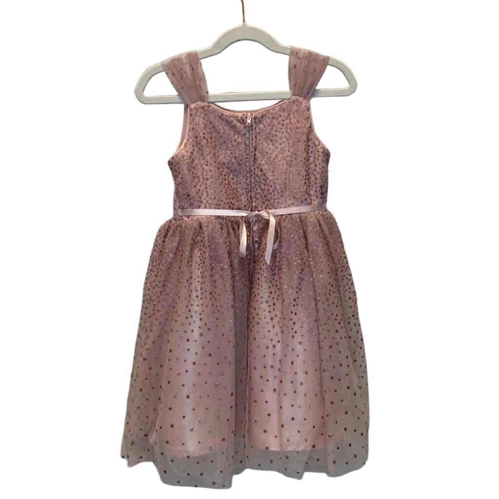Tank Top Formal Dress / Glitter / Tulle