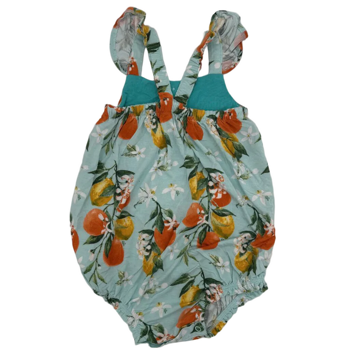 Cross Back Strap Onesie / Oranges