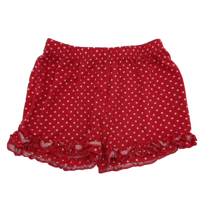 Elastic Waist Shorts / Polk-a-Dots