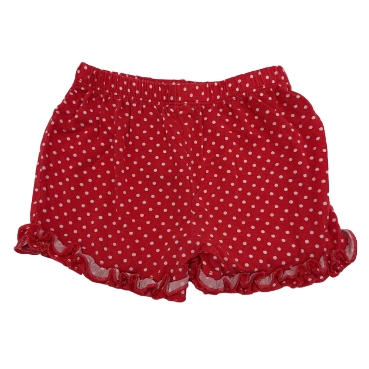 Elastic Waist Shorts / Polk-a-Dots