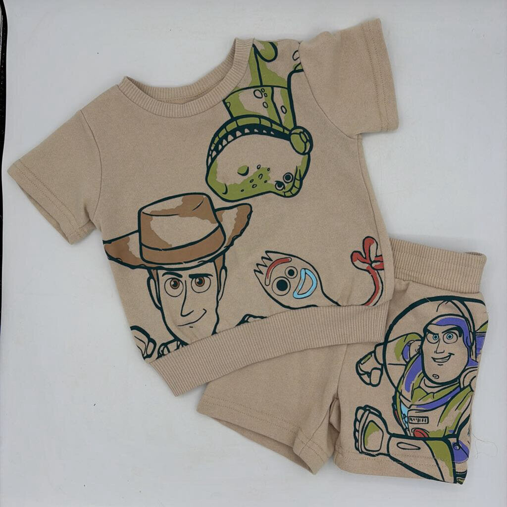 SS Sweater Shirt + Shorts / Toy Story