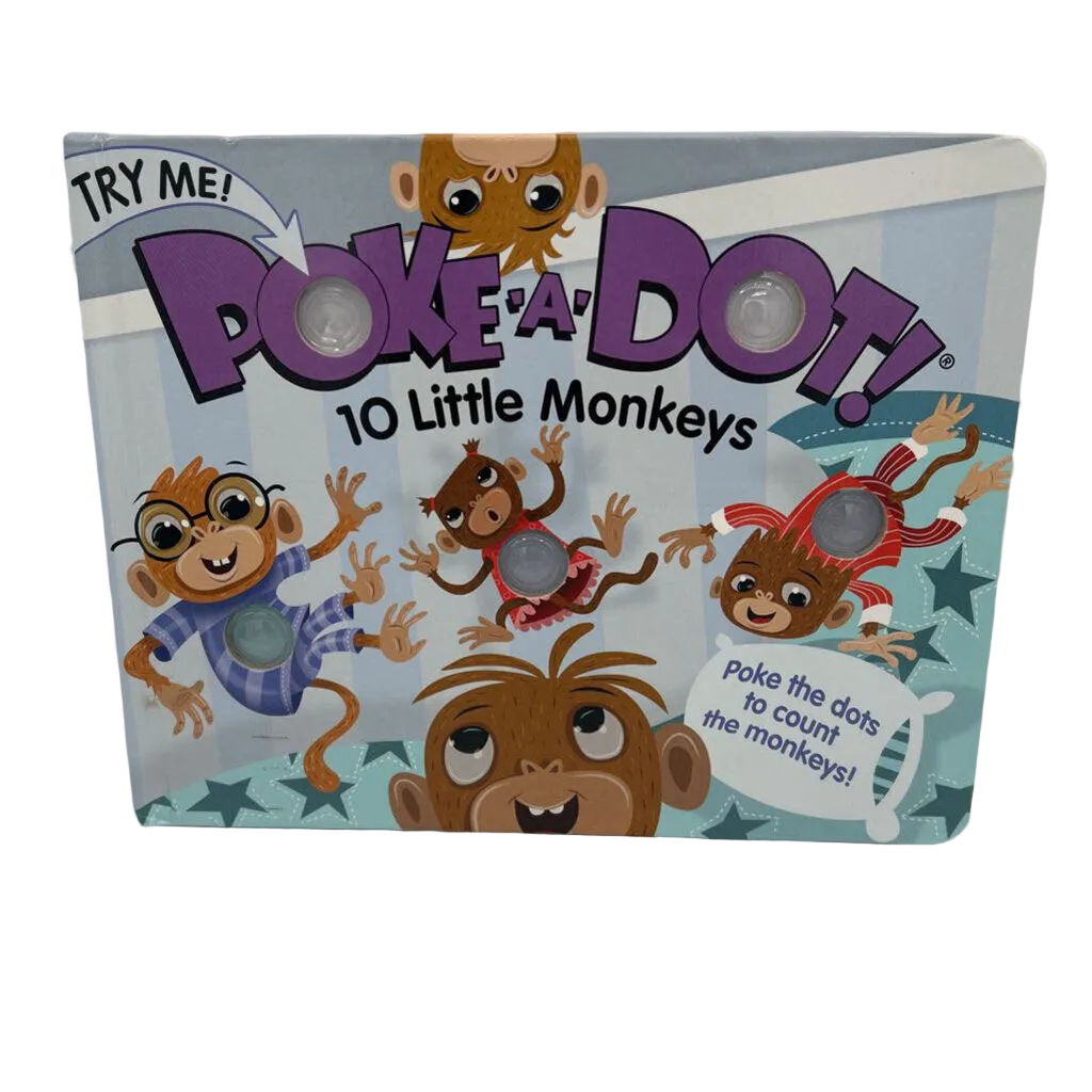 Poke-A-Dot! 10 Little Monkeys