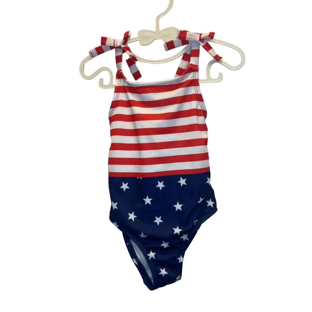 Tank Top One Piece / USA Flag Pattern