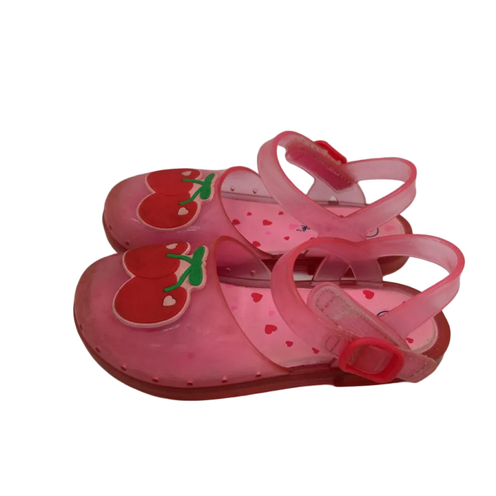 Jelly Sandals / Closed Toed / Cherries