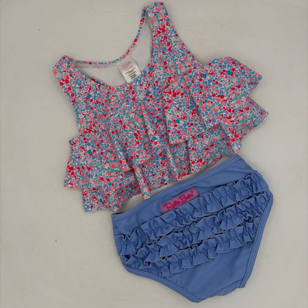 Two Piece Bathing Suit / Dots