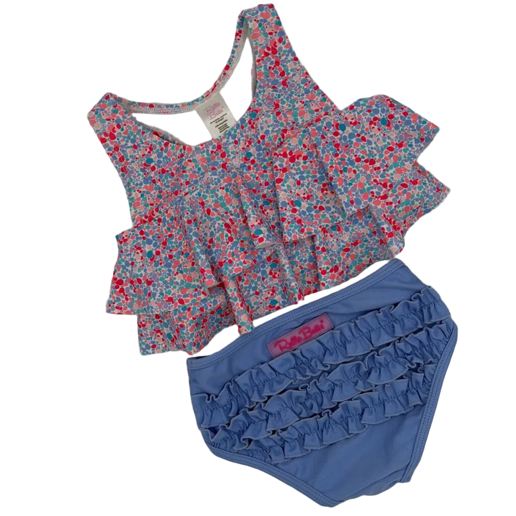 Two Piece Bathing Suit / Dots