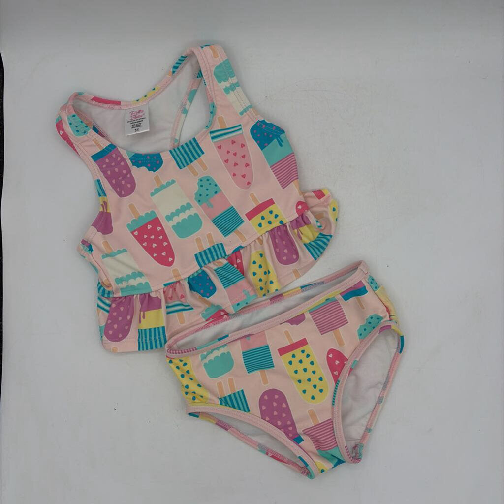 Two Piece Bathing Suit / Popsicles